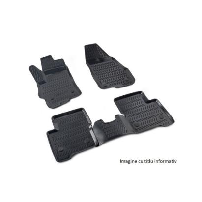 Set covorașe cauciuc tip tăviță pentru Skoda Kamiq 2019+ (4 bucăți), TPE