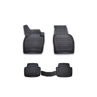 Set covorase cauciuc tip tavita TPE pentru Skoda Scala 2019+ (4 piese)