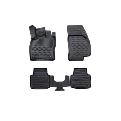 Covorașe cauciuc tip tăviță pentru Skoda Superb III (2015+) set 4 buc