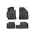 Set covorașe auto tip tavă TPE pentru Toyota Auris II (2013+) negru, 4 piese