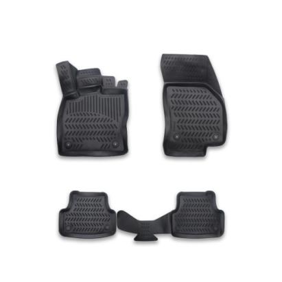 Set covoare auto tip tavita din cauciuc/TPE pentru VW Golf 7 (2012–2020)