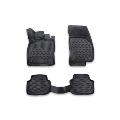 Covoare cauciuc tip tavita pentru VW Passat B8 (2015-2023), set 4 buc