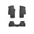 Covoare cauciuc tip tavita pentru Volkswagen Tiguan I (2008–2015), set 4 buc