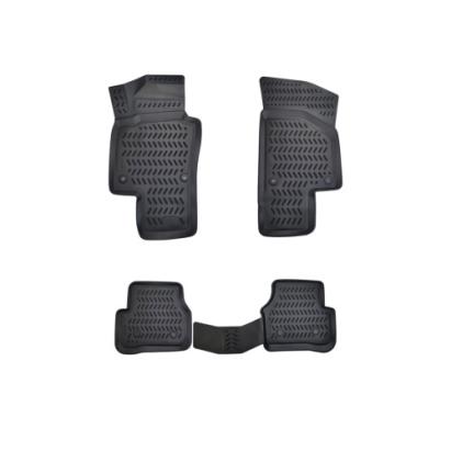 Covoare cauciuc tip tavita pentru Volkswagen Tiguan I (2008–2015), set 4 buc