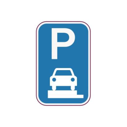 Abțibild indicator Parcare din autocolant ORACAL, 14 cm, TAG 024/T2