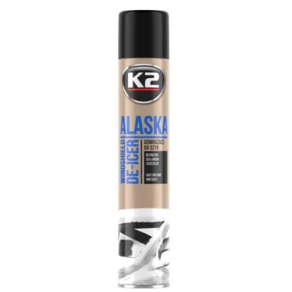 Spray dezghețat parbriz K2 Alaska, 750 ml, eficient până la -70°C