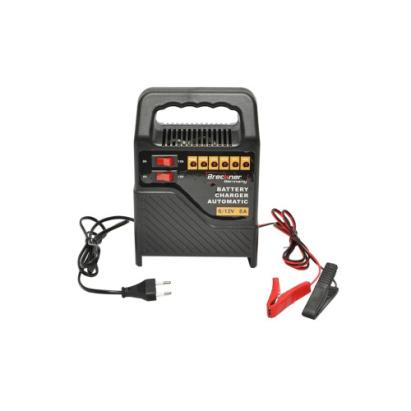 Redresor baterie auto 6V/12V 8A cu protecție la suprasarcină (BK87702)