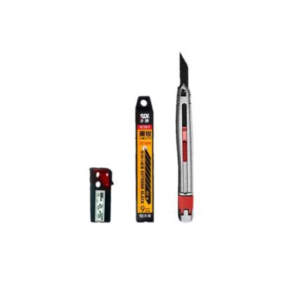 Cutter profesional metalic pentru folii auto, lama 30° cu 10 lame rezerva (3006C)