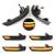 Semnalizare dinamica pentru oglinda compatibila Ford Fiesta/B-Max, set 2 buc