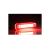 Lampă gabarit LED roșie 110x30,5 mm, 12–36V, Fristom FT-045C