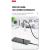 Cablu USB-C la USB-C 100W PD Quick Charge, transfer date, 1,5 m, negru