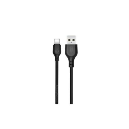 Cablu de încărcare USB-A la USB-C 2.1A, 2 m, negru – XO-NB103C