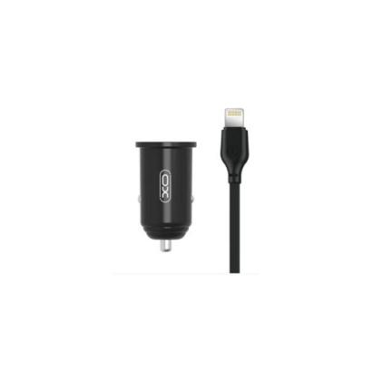 Încărcător auto QC 3.0 18W cu cablu Lightning 1 m, compatibil iPhone XO-TZ12A