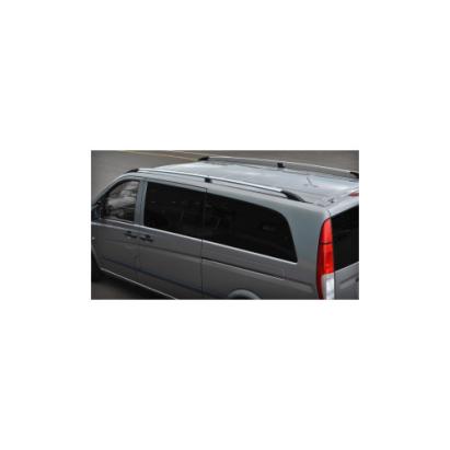 Set bare portbagaj longitudinale din aluminiu pentru Mercedes Vito/Clasa V scurt W639/W447