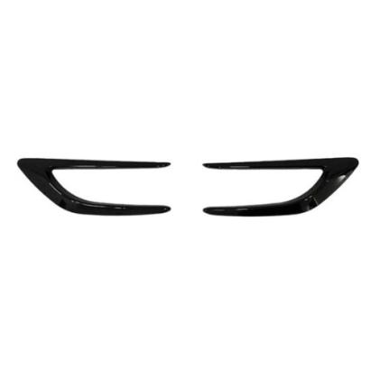 Set ornament aripa / bara , negru lucios  Cod: ARP1013