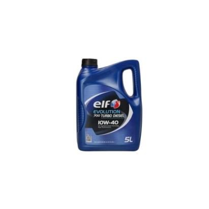 Ulei motor ELF EVO 700 TD 10W-40 pentru diesel, 5L, protecție la uzură