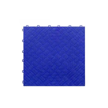 Pardoseală modulară plină din PP 40x40x1,8 cm, trafic intens, albastru – PM10011