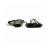 Set ornamente toba BMW Seria 7 G11/G12 tip M 760i, inox 304 negru (2 buc)