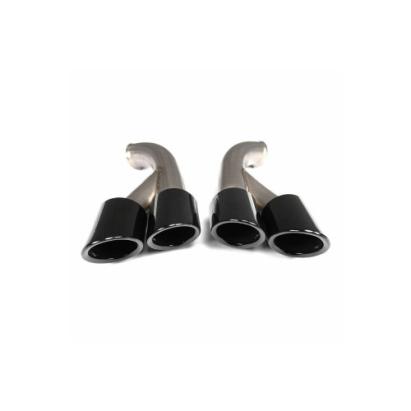 Ornament de toba compatibil Porsche Cayenne 92A Facelift (10/2014-2017) GTS Design -Negru Cod:D106