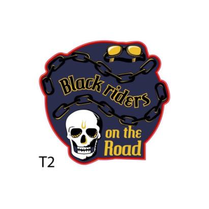 Abtibild Black Riders on the Road T2, autocolant ORACAL 4,5x7 cm