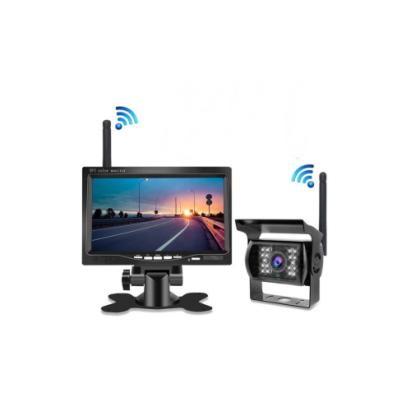 Cameră marșarier wireless 12V/24V cu monitor 7 inch, vedere nocturnă (CHS-1010)