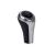 Maner schimbator 5 viteze premium pentru BMW Seria 1/3/5/6 si X1/X3/X5, negru-crom