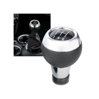 Mâner schimbător 5 viteze pentru Mini Cooper R55–R59, F54–F57, negru-crom