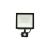 Proiector LED 50W cu senzor de miscare, 4500 lm, 6400K, IP44 (BK69716)