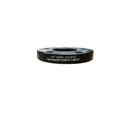 Distanțier jante auto 5x112, 20 mm, negru, 66.6–57.1 (DST3004)