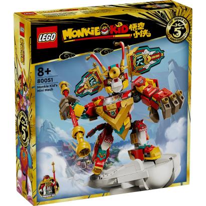 LEGO MONKIE KID MINIROBOTUL LUI MONKIE KID 80051 SuperHeroes ToysZone