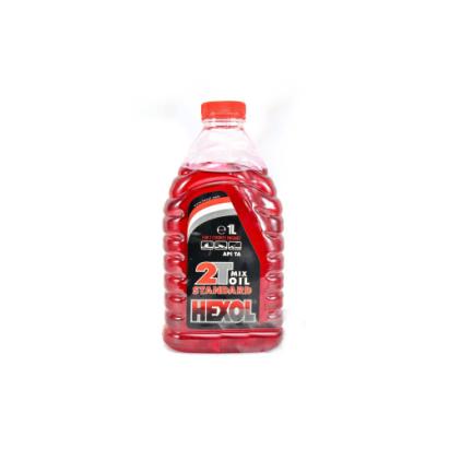 Ulei amestec 2T rosu Hexol Standard 1L pentru motoare 2 timpi
