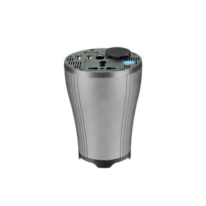 Invertor auto premium 150W 12V-220V cu USB-C, QC 3.0 și priză 220V