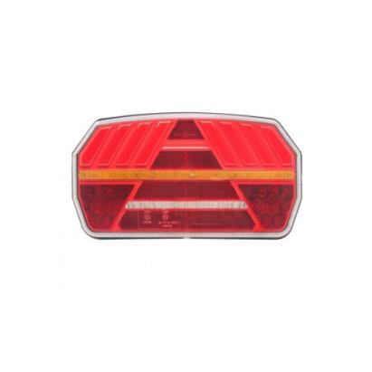 Lampă spate LED 240x130 mm, 5 funcții, semnal dinamic, 12–24V, IP67 (SL-5039)