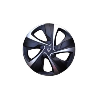 Set 4 capace roti Evo 15 inch, negru-argintiu, pentru jante din otel (WX2-1SL-15)