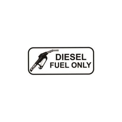 Abțibild „Diesel Fuel Only” pentru capac rezervor – Cod XS-03