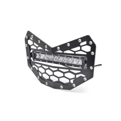 Grila radiator echipata cu proiector LED BAR compatibila MAVERICK X3   Cod: RZR-021