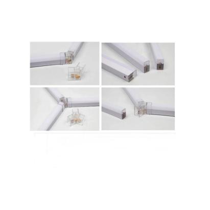 Conector pentru tub LED T5, tip Drept/V/L/Y/T, Cod CON-HEX (OEM)