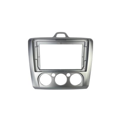 Rama adaptor navigatie 9" cu cablaj si CANBUS pentru Ford Focus II 2004-2011, gri (AC manual)