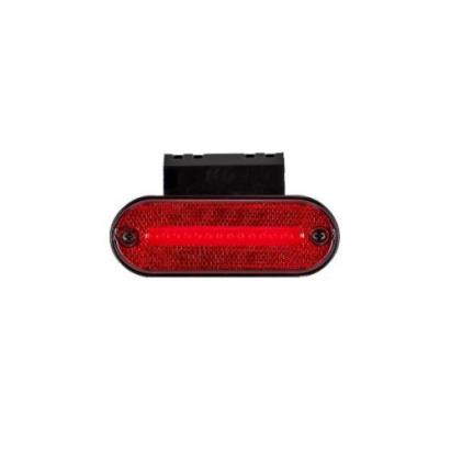 Lampă laterală LED tip neon cu suport, 12–24V, FR-0187 (115×45×20 mm)