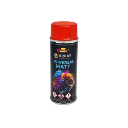 Spray vopsea roșu mat RAL3000 Champion 400 ml, universal pentru metal și plastic