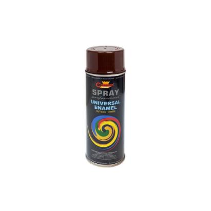 Spray vopsea maro RAL 8019 Champion, universal, 400 ml pentru metal, lemn si plastic