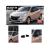 Capace oglinda tip Batman pentru Peugeot 208 (2012–2018), negru lucios, set 2 buc