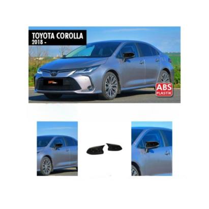Capace oglindă tip Batman, negru lucios, pentru Toyota Corolla E210 (2018+)