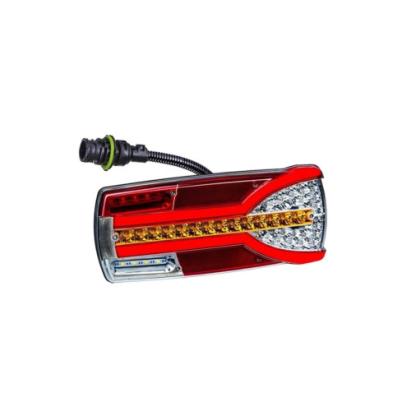 Lampă stop LED dreapta 305x132 mm, 7 funcții, semnal dinamic, 12-24V, 7 pini