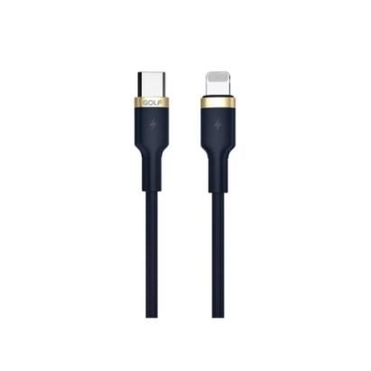 Cablu USB-C la iPhone (Lightning) PD 20W, 1 m, negru – GC-71P