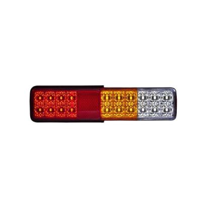 Lampa stop LED multifunctionala pentru camion, 10–110V (12/24V), 22 cm