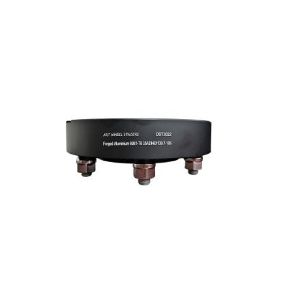 Distantier jante 6x139.7 35mm, prindere dubla, piulite M12x1.5, negru, CB 106 (DST3022)