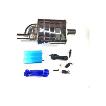 Tobă sport inox cu valvă cut-off și telecomandă, 76 mm (FM01)