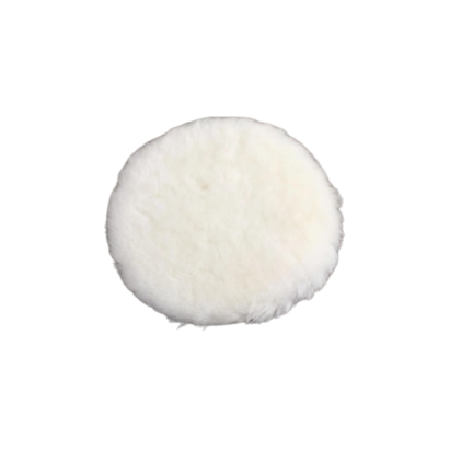 Pad din lână naturală pentru polishare 125 mm, prindere velcro, PGP01