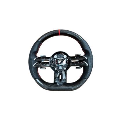 Volan sport piele si carbon compatibil cu modelele Mercedes  2011-2021  Produs compatibil - nu este OEM Cod: OCH-03